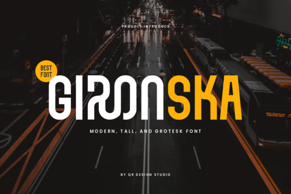 Gironska: The Bold Display Font That Makes Campaigns Instantly Recognizable