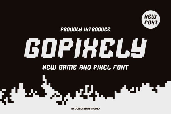 Gopixely: A Display Font That Brings Playful Personality to Editorial Design