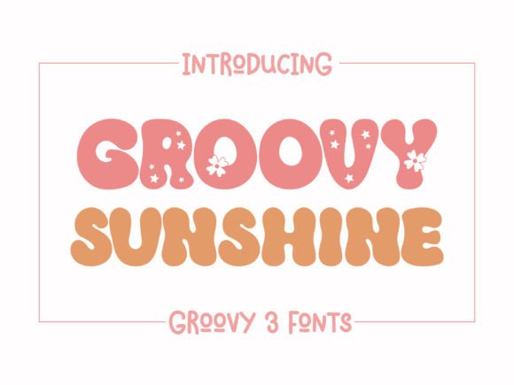 Groovy Sunshine Font: A Retro Typeface for Small Business Branding