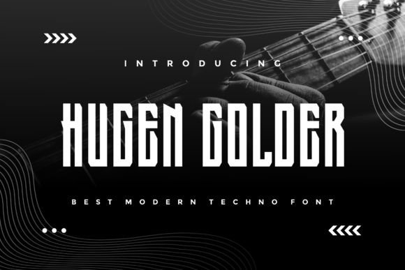 Hugen Golder: A Modern Display Font for Digital Design