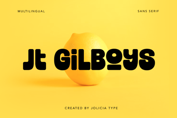 Jt Gilboys: A Playful Display Font for Web Designers