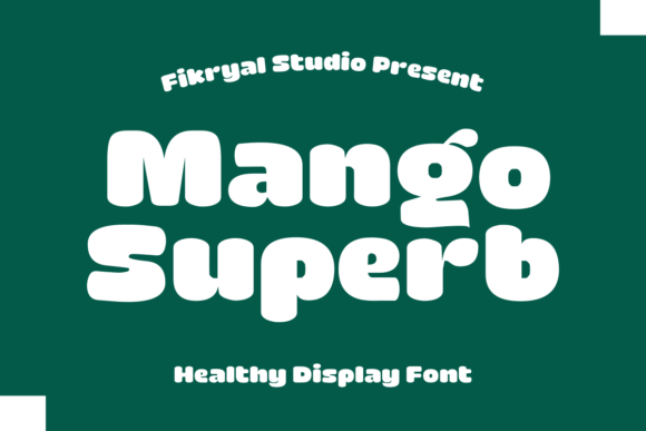 Mango Superb: A Display Font That Brings Warmth to Editorial Design