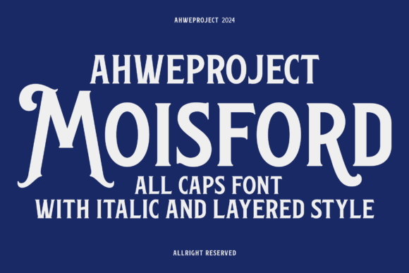 Moisford: A Display Font That Elevates Campaign Visuals