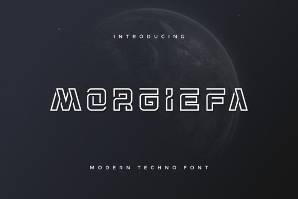 Morgiefa: A Bold Display Font That Commands Attention Online