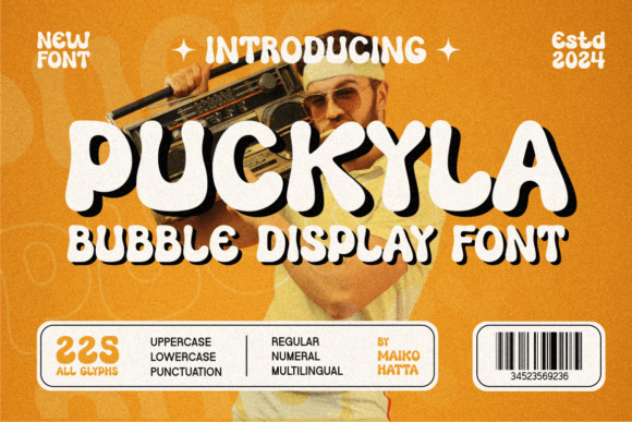 Puckyla: A Display Font That Made My Brand Instantly Friendlier