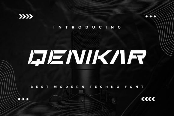 Qenikar Font Review: A Cool Display Typeface for Branding