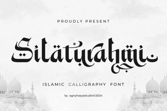 Silaturahmi: A Modern Arabic Display Font for Ramadan Campaigns