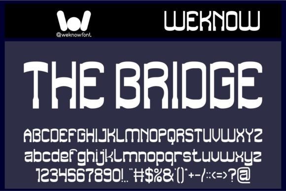 The Bridge: A Display Font That Earns Its Place