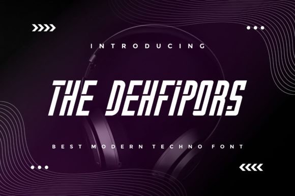 The Dehfipors: A Modern Display Font for Branding