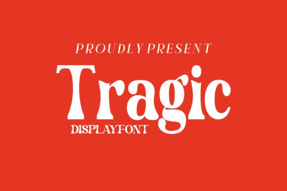 Tragic Display Font Brings Character to Web Design