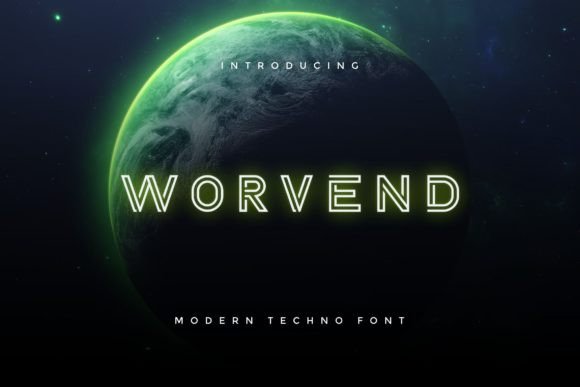Worvend: A Bold Display Font for Campaign Headlines