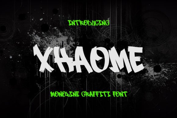 Xhaome: A Display Font That Brings Street Energy to Web Design